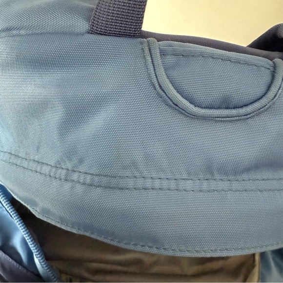 The North Face Recon Backpack Hiking School Laptop Outdoor‎ Blue Pink Orange - Picture 9 of 15